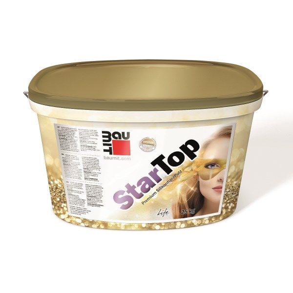 BAUMIT StarTop 1.5mm Kratz / Biezpiens 25kg , tonējams